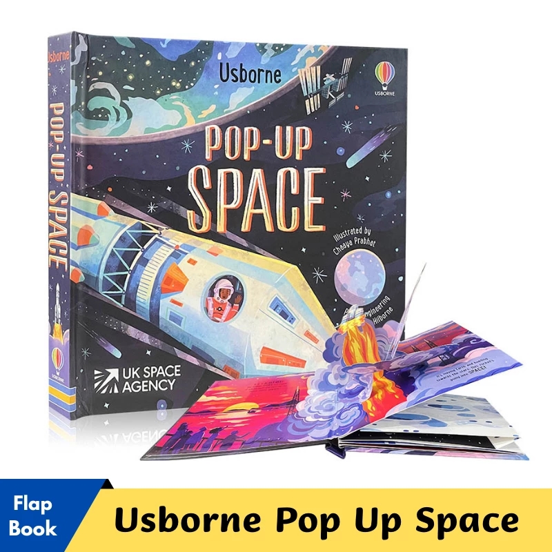 Kids Toys Now - Usborne 팝업 공간 교육 그림책 영어