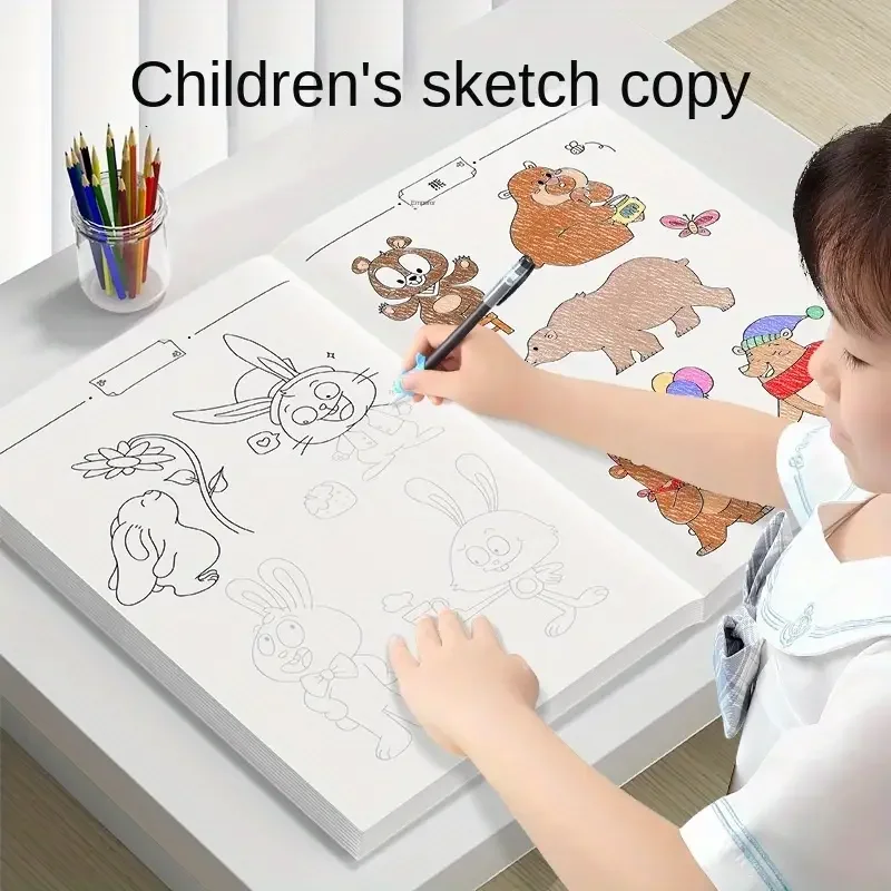 Kids Toys Now - 어린이용 드로잉 라인 트레이싱 북, 유아