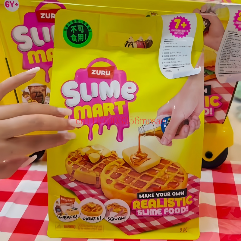 Kids Toys Kitchen - 주루 슬라임 마트 블라인드 박스 햄버거