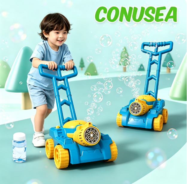 Kids Toys Electric Car - 어린이용 장난감, 탱크 모양 비눗방울 트롤리,