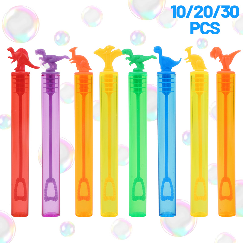 Kids Toys Youtube - 10/20/30Pcs 공룡 버블 튜브 어린이를위한 빈
