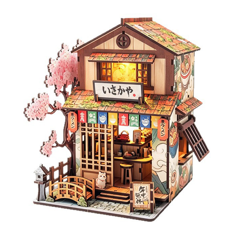 Kids Toys 10 Year Old - DIY 나무로 만든 일본 국수 레스토랑