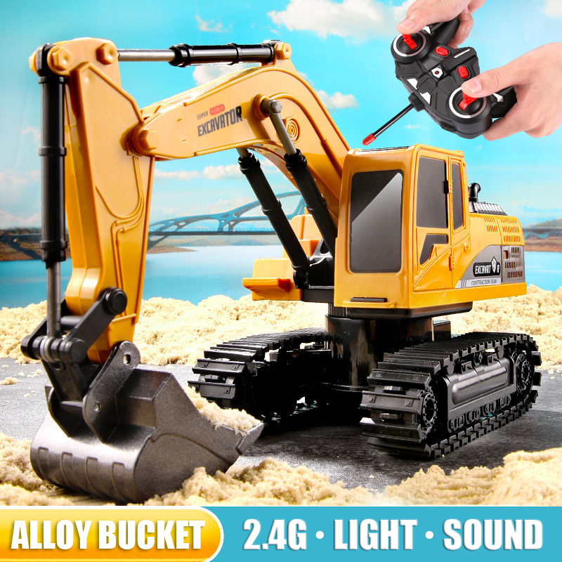 Kids' Toys Channel - RC 굴삭기 2.4Ghz 6 채널 1:24