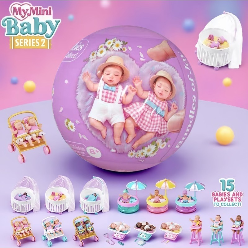 미니 서프라이즈 베이비 볼 블라인드 박스 5개입 팩 실 - Kids Toys Variety 리뷰 및 가격