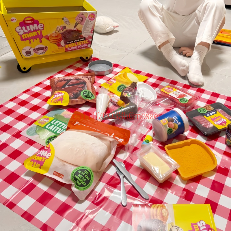 주루 슬라임 마트 블라인드 박스 햄버거 피자 시리즈 D - Kids Toys Kitchen 리뷰 및 가격