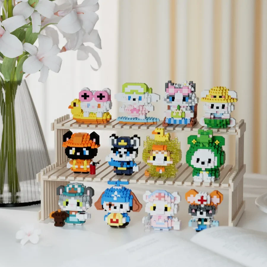 동물 작은 입자 고양이 미니 빌딩 블록 DIY 조립 벽 - Kids Toys 10 Year Old 리뷰 및 가격