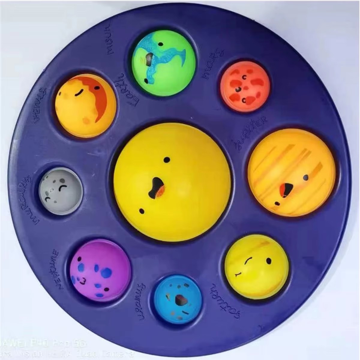 여덟 행성 딤플 푸시 버블 피젯 토이 아기 감각 자극  - Kids Quiet Toys 리뷰 및 가격