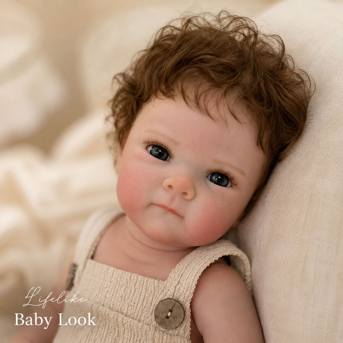 50CM 리본 베이비돌, 실제 신생아처럼 보이는 3D  - Kids Toys New Born 리뷰 및 가격