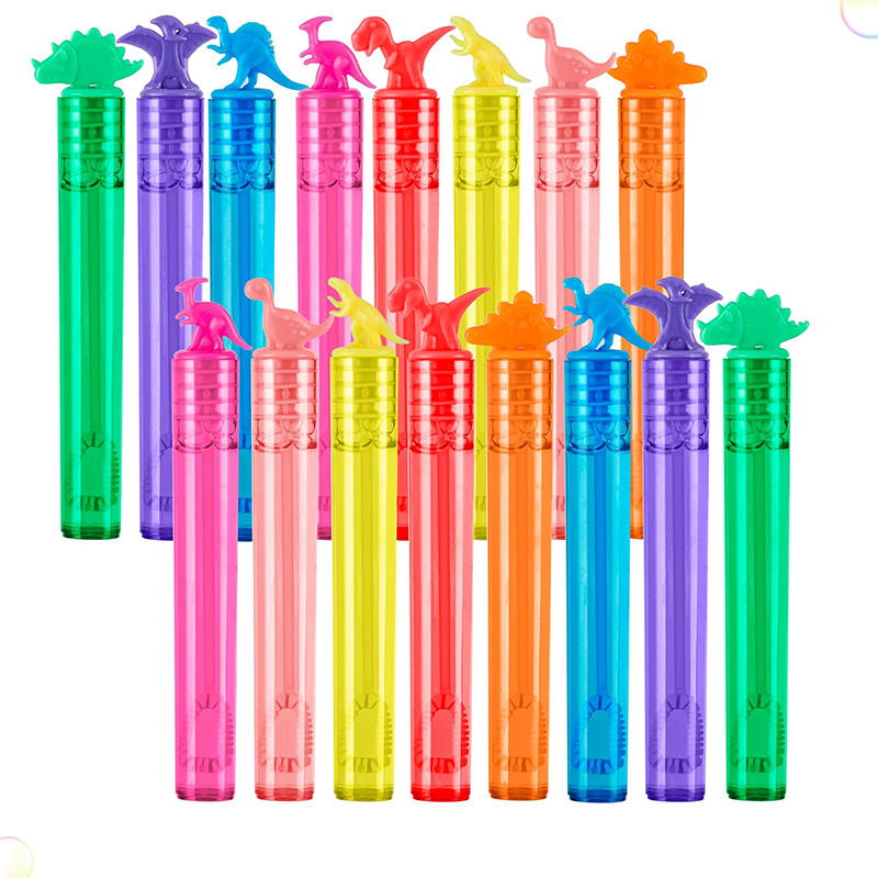 12/24PCS 공룡 테마 비누 거품 튜브 플라스틱 빈 - Kids Toys Youtube 리뷰 및 가격