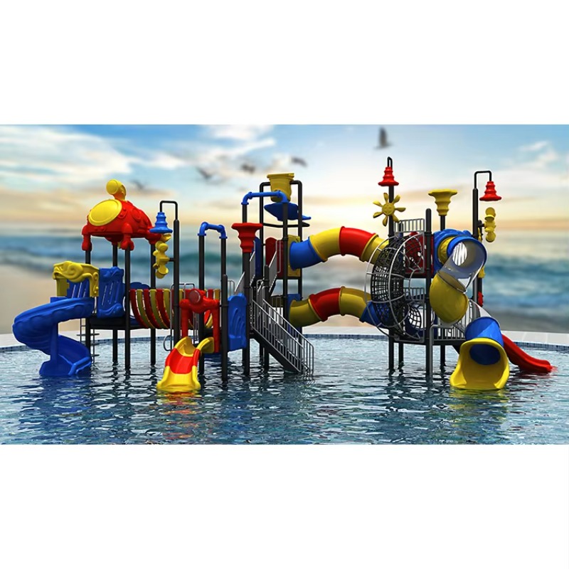 상업용 어린이 워터 슬라이드 제조업체 야외 스플래시 패 - Kids Toys Manufacturers 리뷰 및 가격