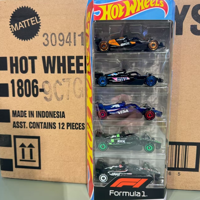 1/64 오리지널 매트엘 핫휠스 X 포뮬러 1 5팩 머 - Mattel Toy Hot Wheels 리뷰 및 가격