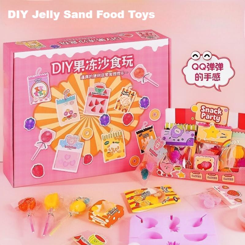 DIY 미니어처 음식 장난감 세트 DIY 젤리 샌드 음 - Kids Toys Kitchen 리뷰 및 가격