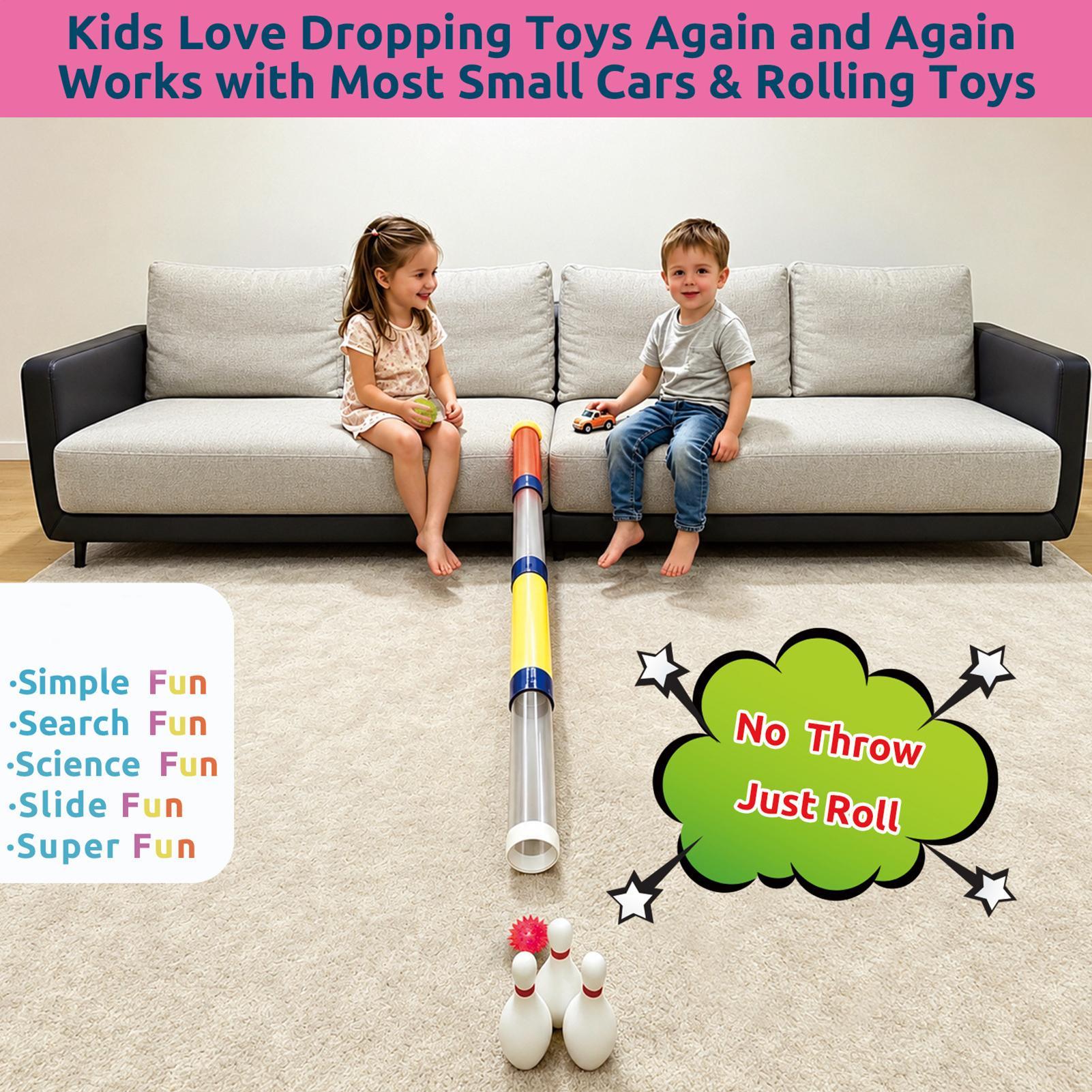 어린이용 튜브 놀이 세트, 교육용 STEM 인터랙티브  - Kids Toys Youtube 리뷰 및 가격