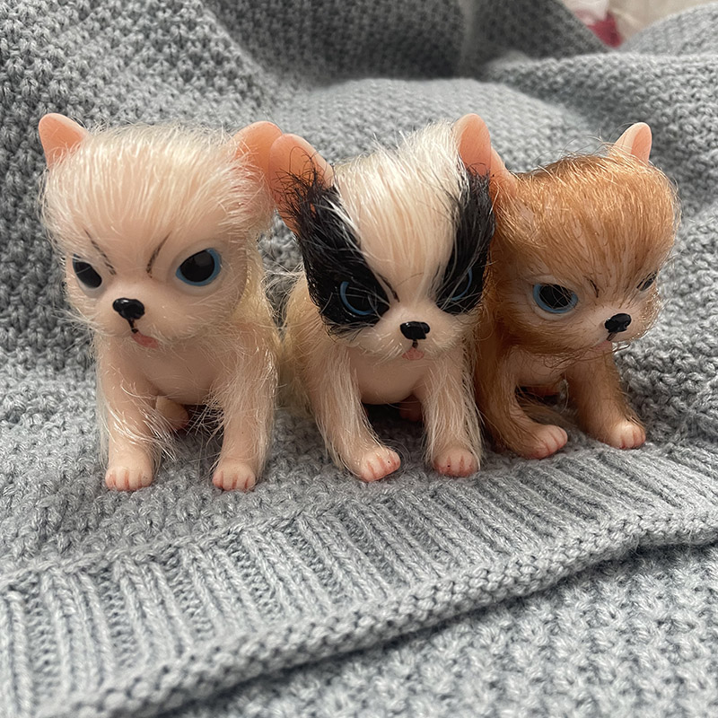 5인치 전신 실리콘 귀여운 미니 동물 치와와 강아지 인 - Kids Toys New Born 리뷰 및 가격