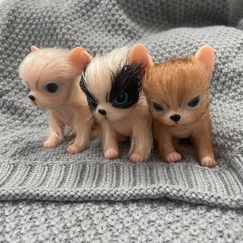 5인치 전신 실리콘 귀여운 미니 동물 치와와 강아지 인 - Kids Toys New Born 리뷰 및 가격