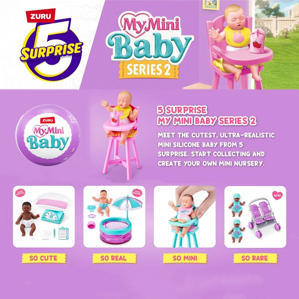 주루 서프라이즈 인형 서프라이즈 시리즈2 마이 미니 베 - Kids Toys Variety 리뷰 및 가격