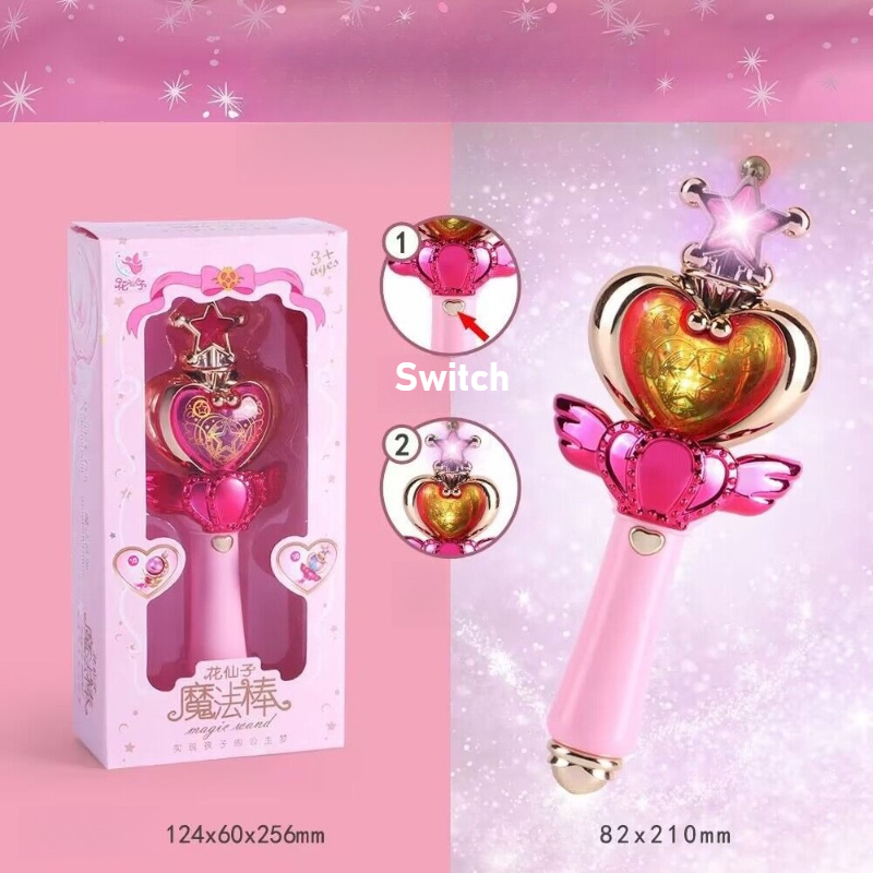 요정 마술 지팡이 빛나는 음악 효과 장난감 귀여운 달  - Kids Quiet Toys 리뷰 및 가격