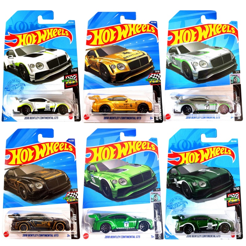 핫휠 마텔 2018 벤틀리 컨티넨탈 GT3 다이캐스트  - Mattel Toy Hot Wheels 리뷰 및 가격