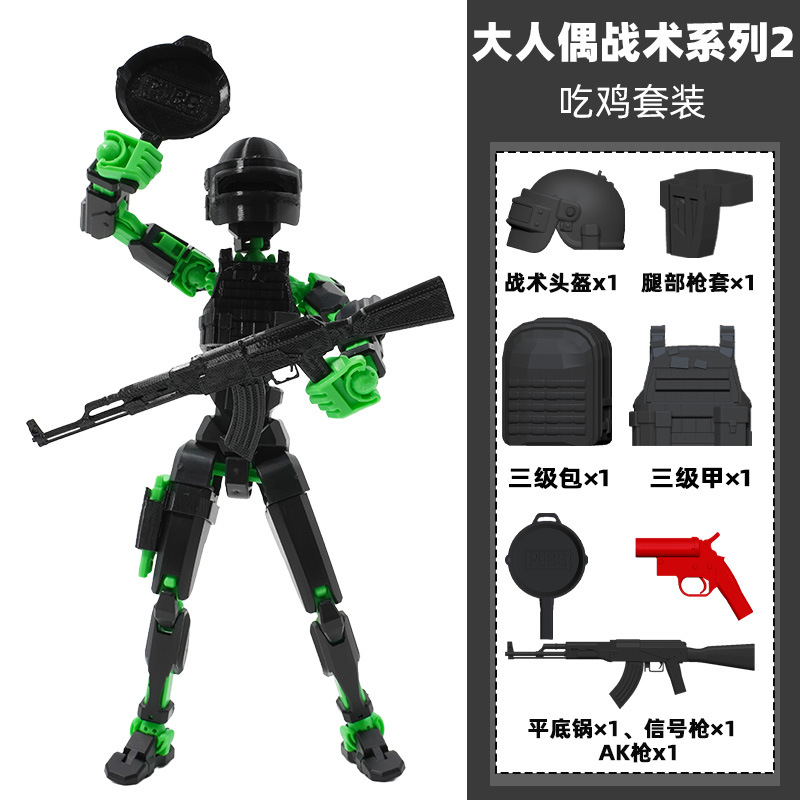 럭키13 군인 3D 프린팅 다관절 가동식 마네킹 DIY - Kids Toys Elephant 리뷰 및 가격